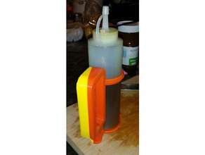 biberon de aceite v2 cocina comedor herramienta 3d print model - Mito3D