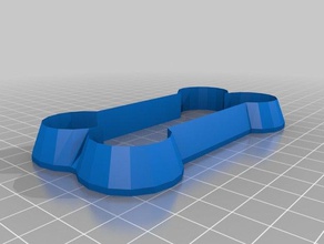 bone-shaped cookie cutter kitchen dining 3d print model - Mito3D