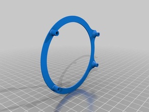 rplidar led ring holder diy 3d print model - Mito3D