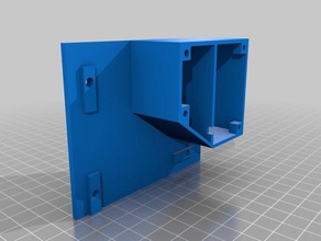 power switch box flsun cube 3d printer parts 3d print model - Mito3D
