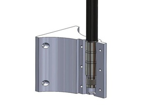 rak glas fiber antenna wall bracket diy lora lorawan rakwireless ttn 3d print model - Mito3D