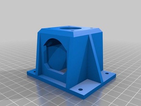 nema 17 stepper mount without support machine tools 3d print model - Mito3D