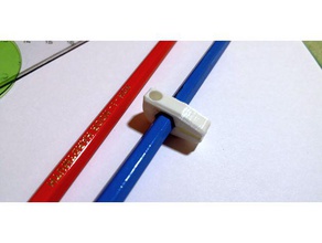 esagonale matita titolare withwithout magnete office frullatore il monte l'organizzazione dell'ufficio 3d print model - Mito3D