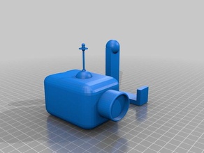security camera cubicle wall mount 3d printing 3d print model - Mito3D