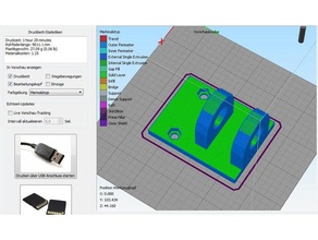tronxy x5s kapazitiver sensor 18mm yular 3d yazıcı ekstruderler otomatik seviye arka 3d print model - Mito3D