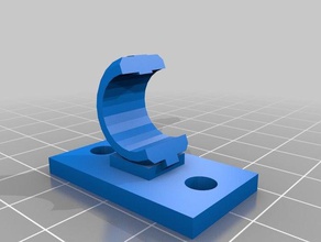 gardinenhalter replacement parts 3d print model - Mito3D
