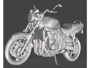 suzuki gsx 1400 veículos Digitalização em 3d Scanner A digitalização gsx1400 o kinect moto motocicleta modelo escala 3d print model - Mito3D