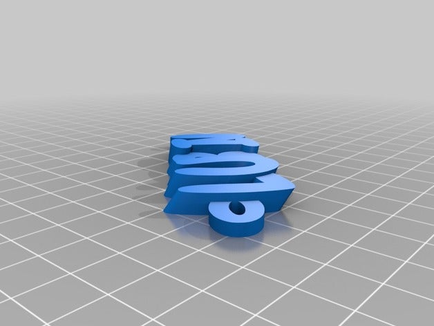 meine angepasste iamburnyslubin name-tag Organisation 3D print model - Mito3D