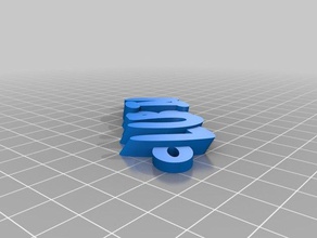 il mio personalizzato iamburnyslubin nome del tag organizzazione 3d print model - Mito3D