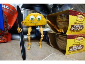walking taco other halloween decoration monster monsters steampunk music cog dead zombie zombies 3d print model - Mito3D