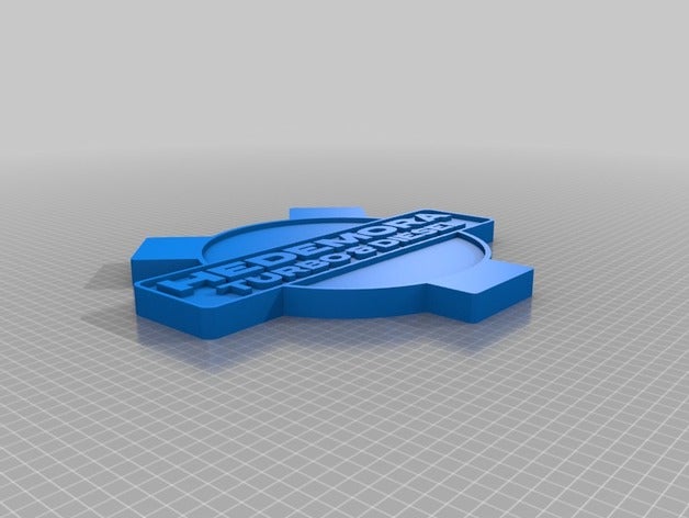 hedemora dizel işaretler logoları 3D print model - Mito3D