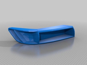 nissan silvia s13 1 16 faróis r c veículos partes do corpo de frente farol luzes o sketchup 3d print model - Mito3D