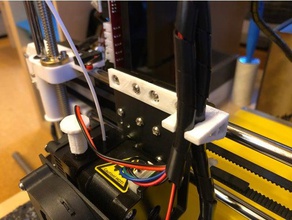 anet a8 kablo tutucu klipsi 3d yazıcı aksesuarlar aksesuar yükseltme kelepçe 3d print model - Mito3D