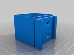 my customized parametric sorting box lid organization 3d print model - Mito3D