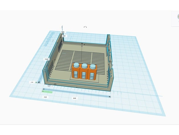 mister caso universal v52 parte superior do botão de mais espaçamento perdão computador de10 nano fpga 3D print model - Mito3D