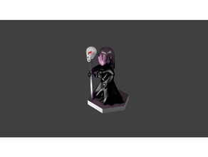 lotp dark heroine sister datura games boardgame accessories side lure prophets miniature sorceress wargame model witches 3d print model - Mito3D