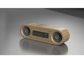 mini boombox áudio 3d print model - Mito3D
