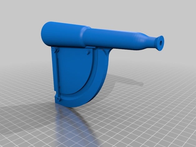 Século 19 clinometer clinom&egravetre du 19&egraveme si&egravecle matemática arpentage artefacto artefato gographie a geografia mathmatiques levantamento 3D print model - Mito3D