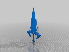 sun blade puntelli 3d print model - Mito3D