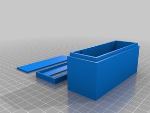de tamanho king circulante caixa papel 3d impressão 3d print model - Mito3D