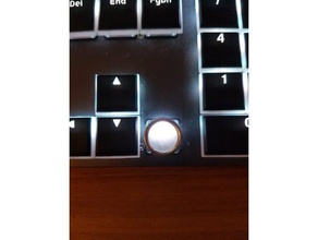 kailh keycap adaptör daktilo profil anahtar underwood düşük bilgisayar 3d print model - Mito3D