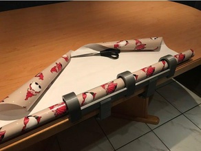 wrapping-paper-holder geschenkpapierhalter other gift helper weihnachten wrapping paper x-mas xmas
