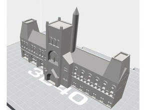 colegio de la universidad 3d impresión 3d print model - Mito3D