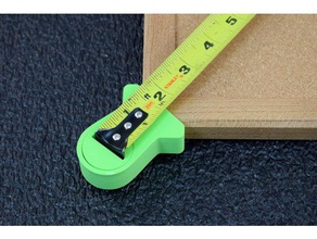 swiveling tape measure square checker hand tools 3d print model - Mito3D