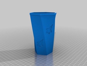 meu personalizados lm recipientes da área de trabalho do criador office 3d print model - Mito3D