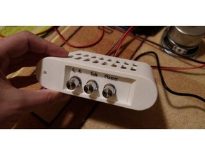 amplificador aiyima tpa3116 21 de caso a música estéreo o blender caixa som subwoofer tpa3116d2 3d print model - Mito3D