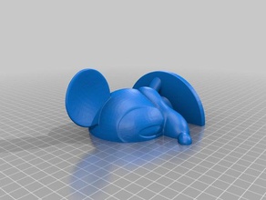 mickey mouse fermalibri modelli 3d print model - Mito3D