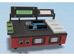 prototip taban platformu arduino stk16+ elektronik mega uno Yardımcısı araçlar 3d print model - Mito3D