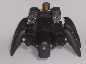 hexapod mech toys games moveable robot 3d print model - Mito3D