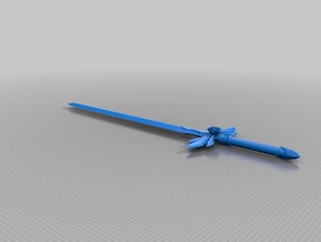 eugeos bluerosesword Modelle alicization sao sword art online 3d print model - Mito3D