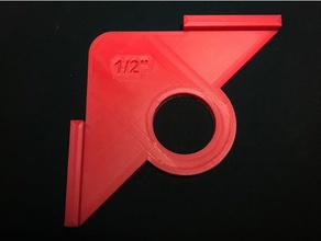 le rayon de l'angle routeur modèle 05in bricolage 3d print model - Mito3D