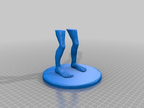 duende da casa pés esculturas 3d print model - Mito3D