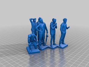 homme 207 208 209 210 211 212 sculptures 3d print model - Mito3D