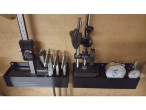 measuring tools organizer calipers holder dial gauge indicator digital mesuring tool 3d print model - Mito3D