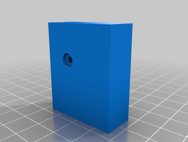 anet a6 belt tensioner puley bloc v2 3d printer parts anrt tenssioner 3D print model - Mito3D