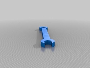 45-mm-Schraubenschlüssel tools angepasst 3d print model - Mito3D