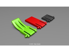 keyboard foots replacement parts part 3d print model - Mito3D