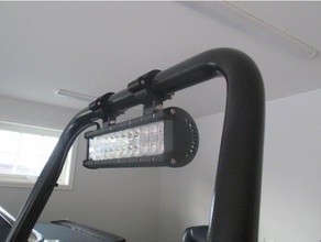 led light mounting bracket terrengen wheelchair other holder mount roll bar 3d print model - Mito3D