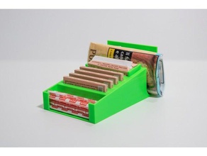 roll kit organizer smokers organization 3d print model - Mito3D
