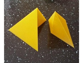 kesilmiş piramit matematik 3d print model - Mito3D