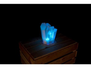 Magie glühenden Kristall - Elektronik arduino 3d print model - Mito3D