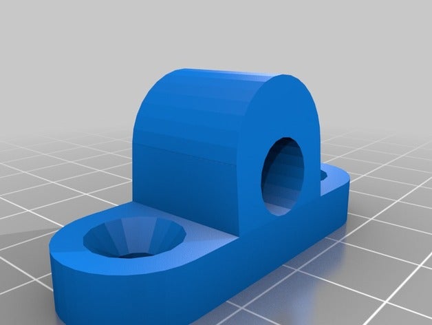 mur-œillet de 85 mm plus étroit frontale 15mm l'art 3D print model - Mito3D