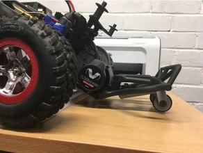 traxxas slash 2wd wheelie bar rc veículos 3d print model - Mito3D