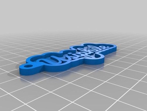 usiphile chaveiros personalizado 3d print model - Mito3D