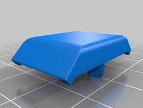 20 mm aluminium corner bracket cap 2020 extrusion winkelabdeckkappe 3d printer accessories 3d print model - Mito3D