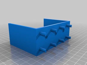 tool box pannelcaja taller para-panel Teile pegboard 3d print model - Mito3D